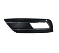 Решітка заглушка накладка протитуманної фари ЛІВА хром AUDI A4 B8 2012 2013 2014 2015