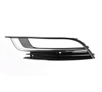 VOLKSWAGEN CC 2012-17 Решітка заглушка накладка протитуманної фари хром ЛІВА