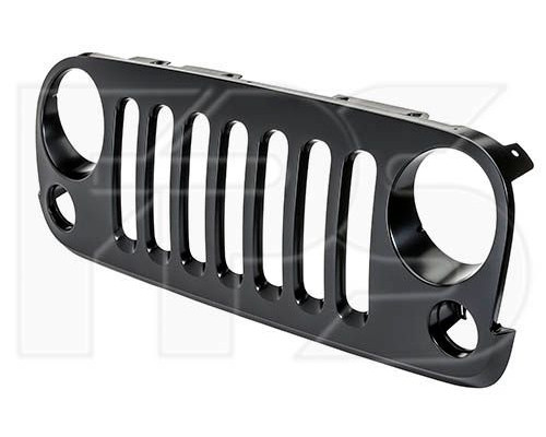 JEEP WRANGLER 2007-18 Решітка Радіатора Чорна